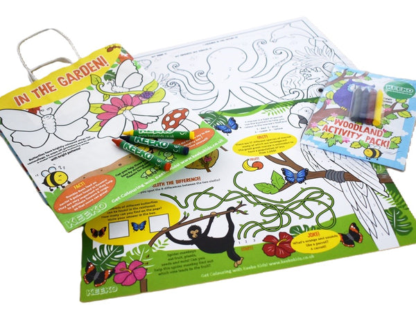 Kids Activity Sheets & Packs For Endless Entertainment