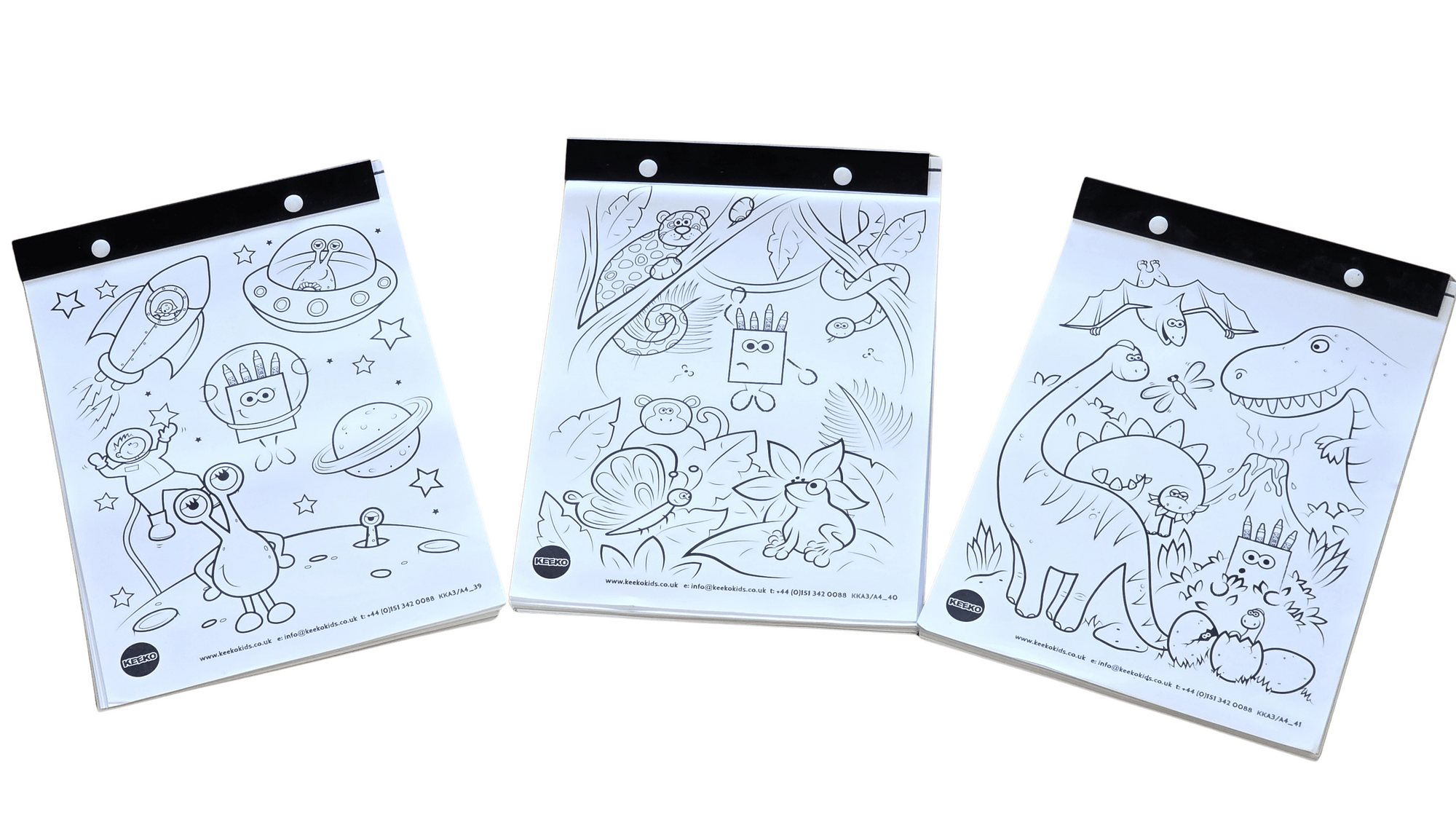 a4 portrait colouring pads