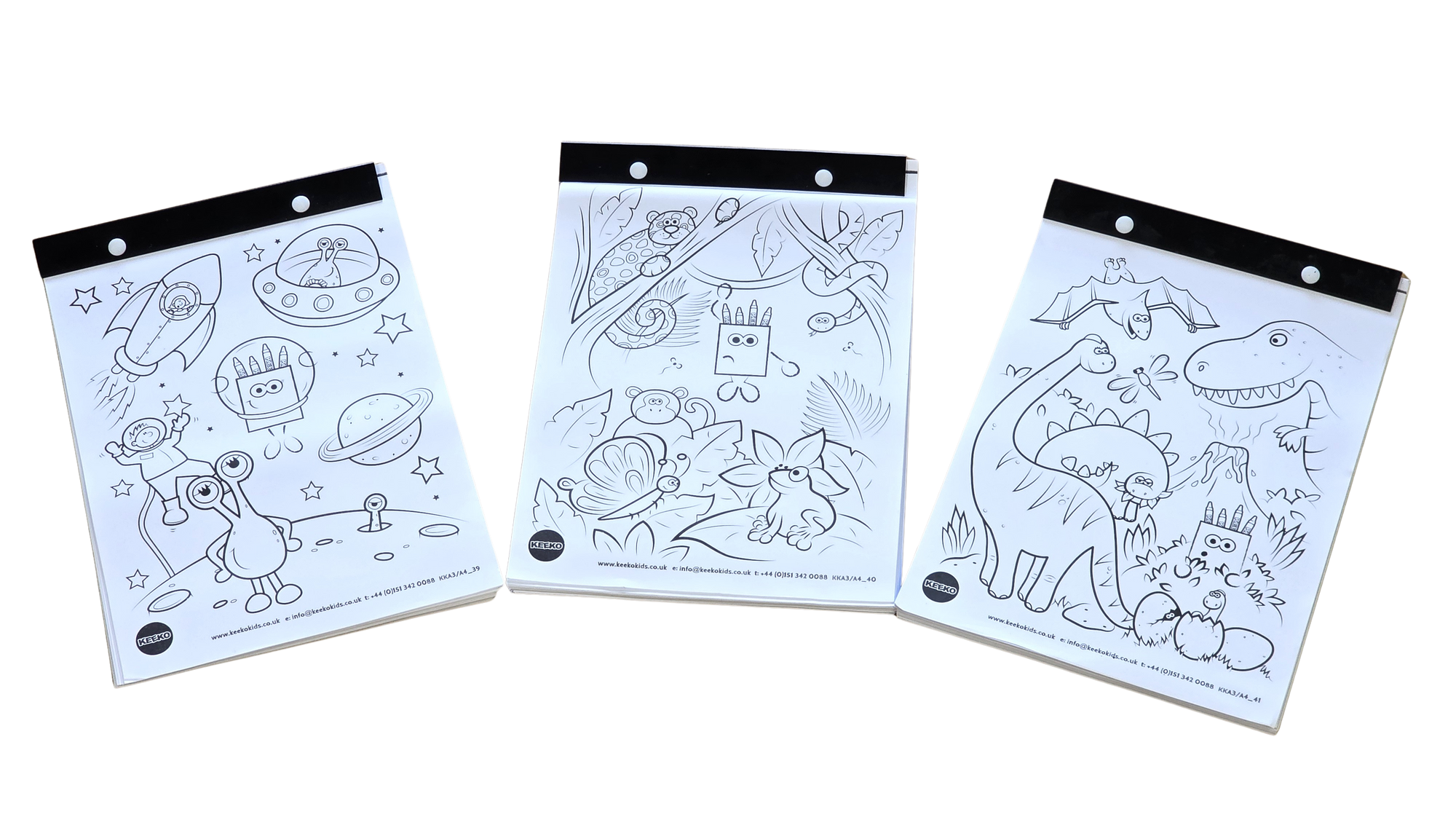 A4 Portrait Colouring Pads