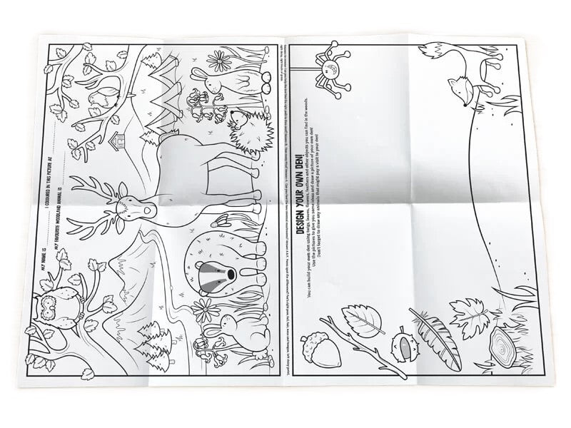 Kids Woodland Puzzle Packs