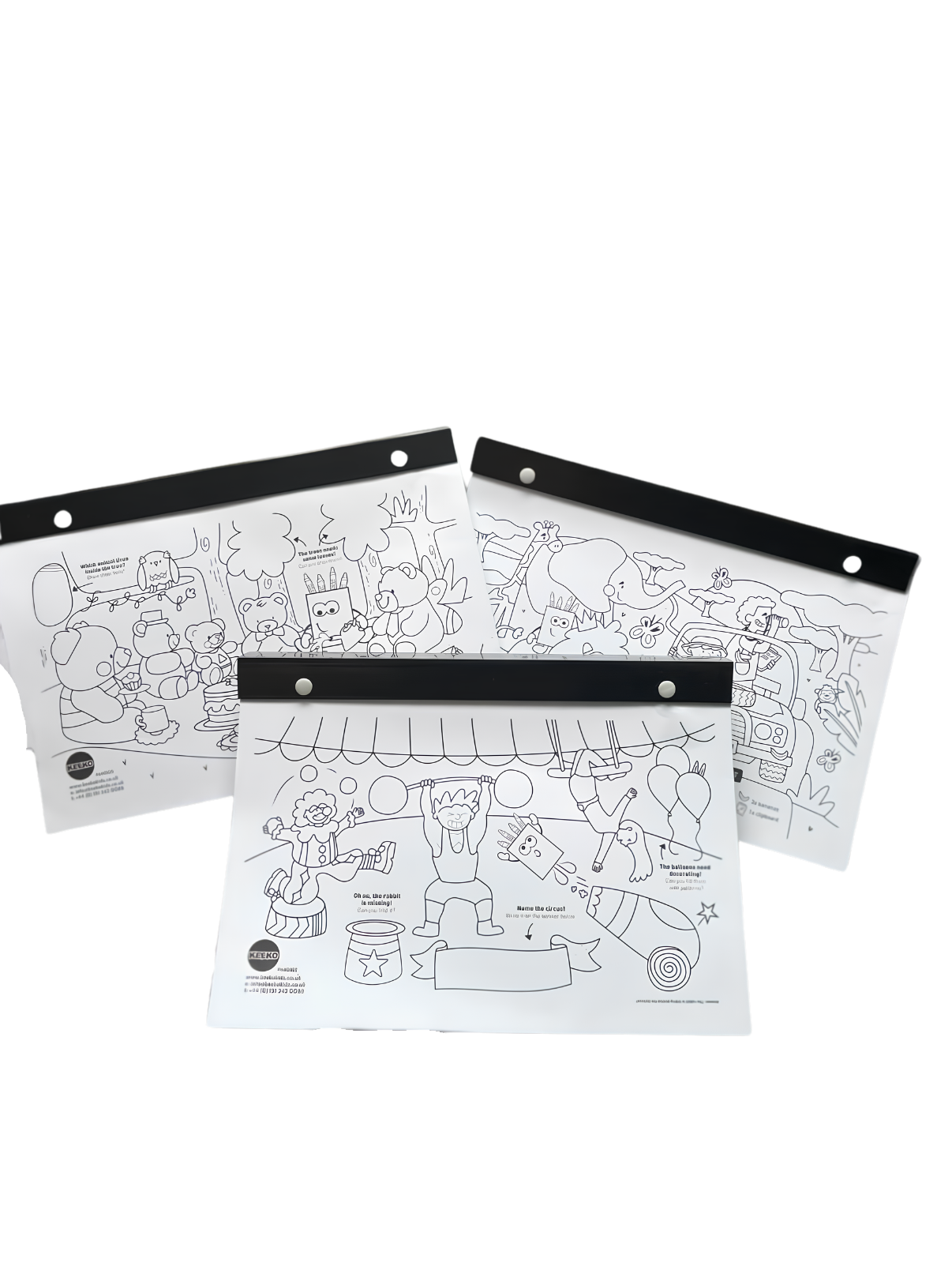A4 Landscape Colouring Pads