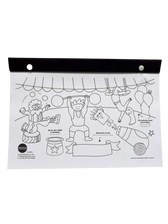 A4 Landscape Colouring Pads