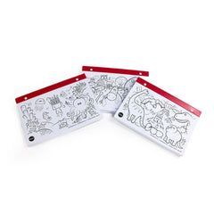 box of colouring pads