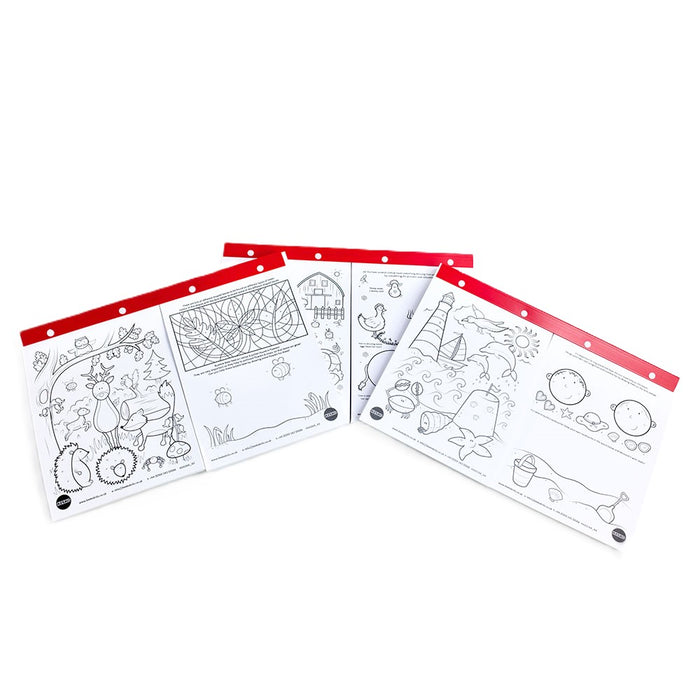 A3/A4 Colouring Pads - Personalised Coloring Pads - Keeko Kids