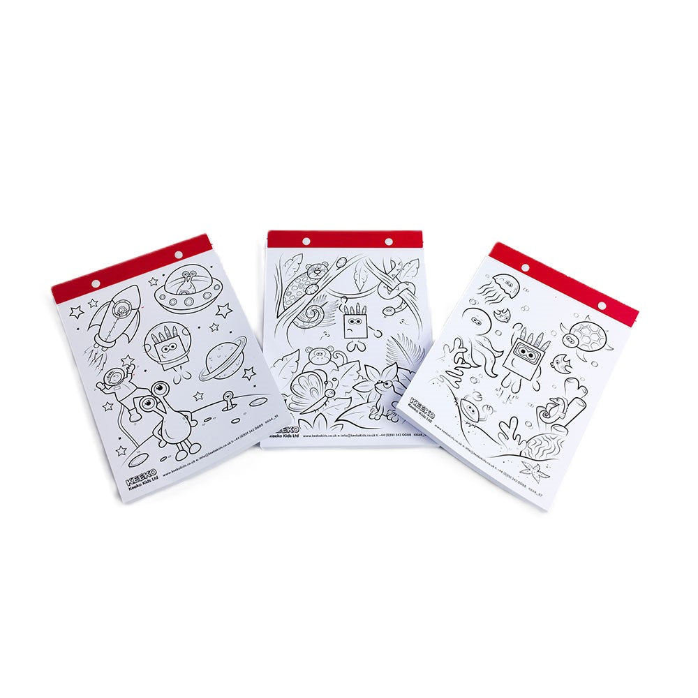 A4 Portrait Colouring Pads