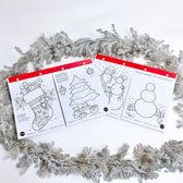 Christmas Colouring Pads