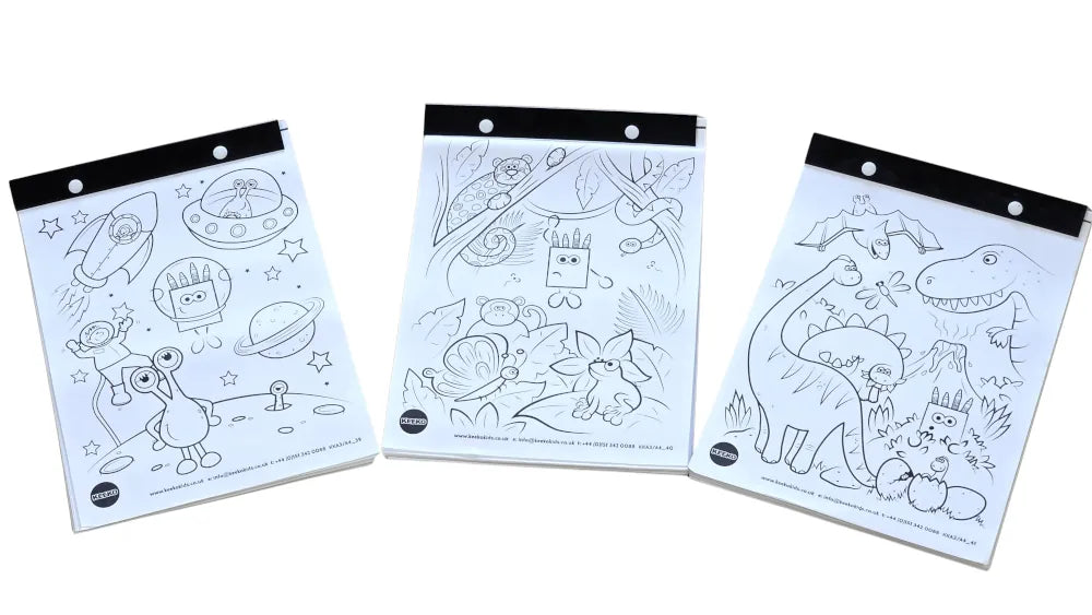 A4 colouring pads