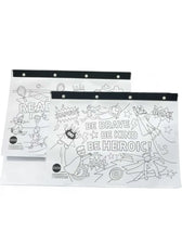 be brave coloring pads