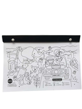 A4 Landscape Colouring Pads