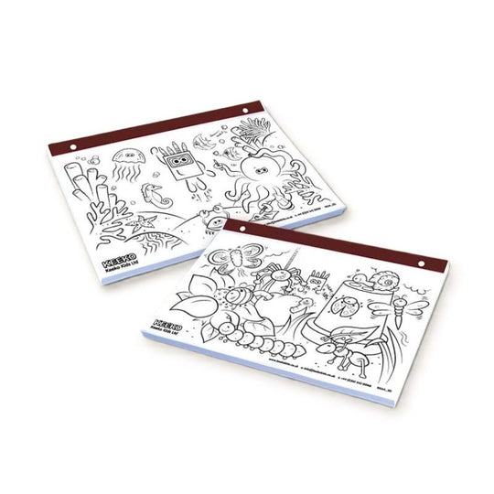 A4 Landscape Colouring Pads