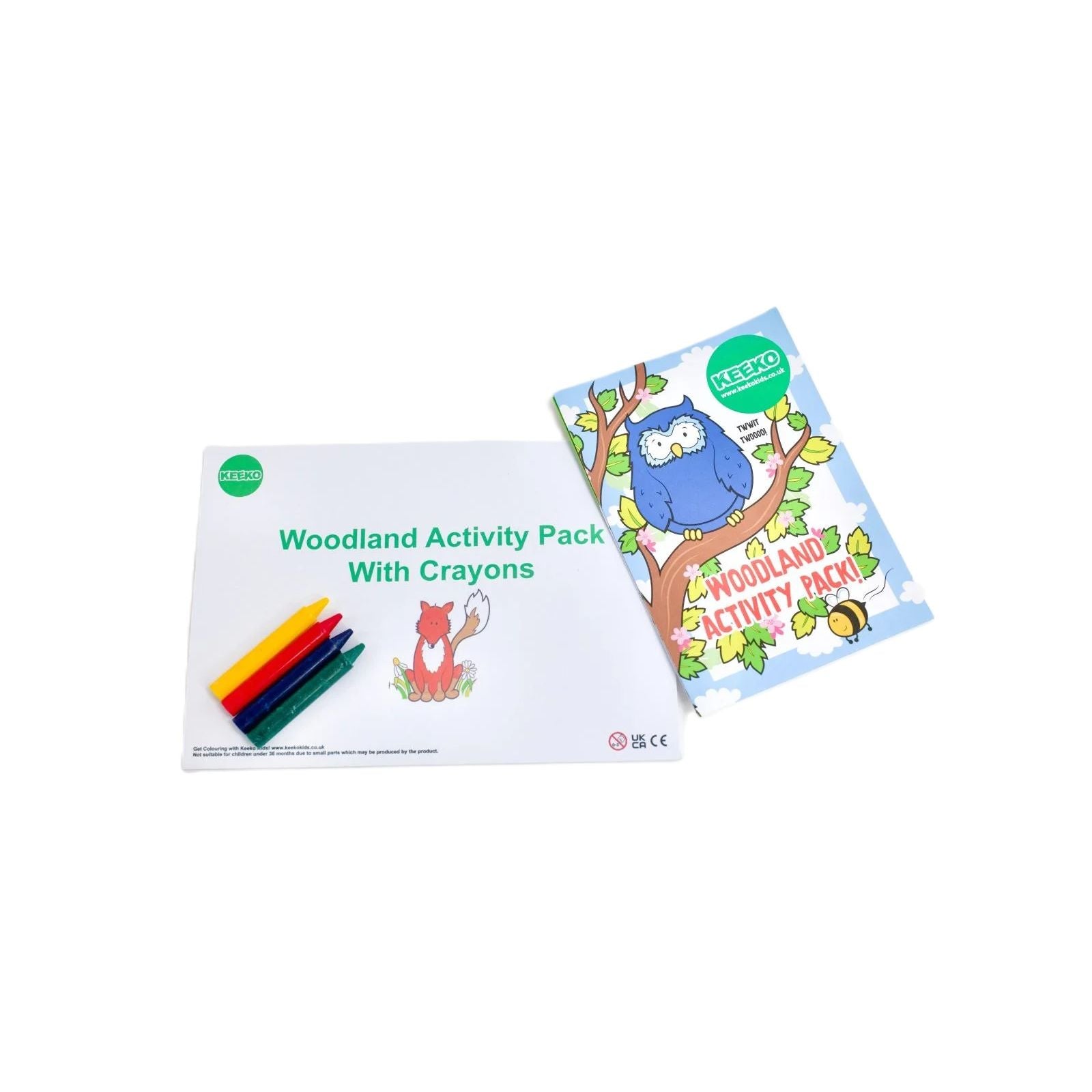 Woodland Activity Packs with Crayons