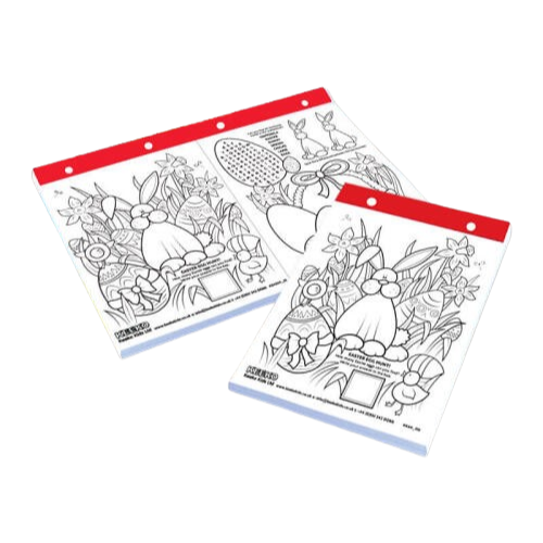 Easter colouring pads