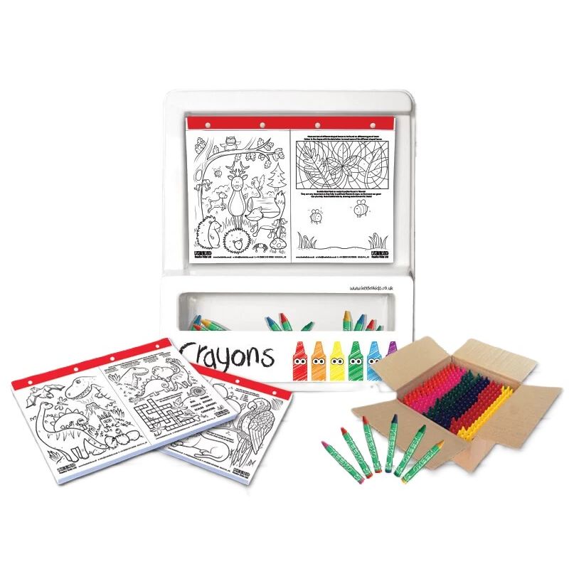 Large Plastic Colouring Board Bundle