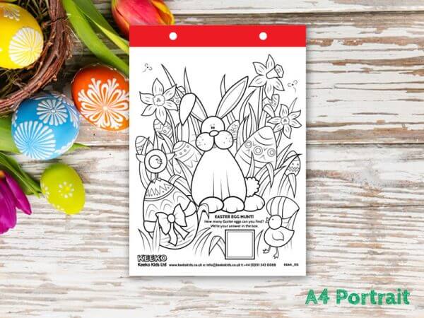 Easter A4 Colouring Sheets