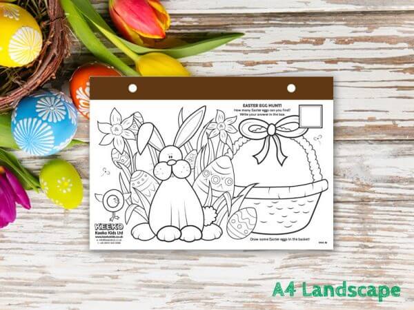 Easter A4 Colouring Sheets