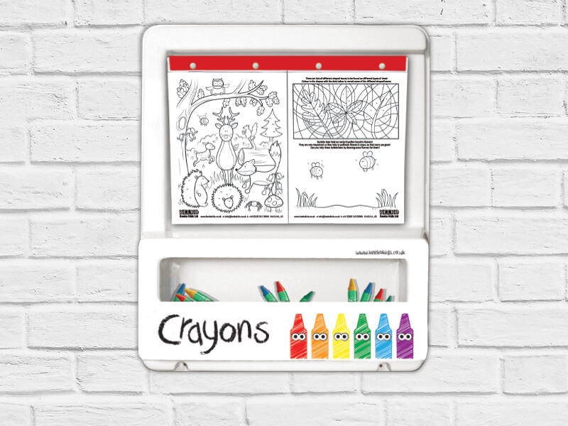 kids large colouring board